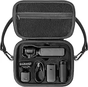 Tomat Carrying Case for DJI Osmo Pocket 3, Portable Waterproof Storage Bag with Shoulder Straps, Case for DJI Osmo Pocket 3 Creator Combo Vlogging Camera Accessories for Traveling