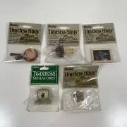 New Rare DARICE TIMELESS MINIS LOT Coco Chip Cookies, Tiffany Lamp, Frying Pans