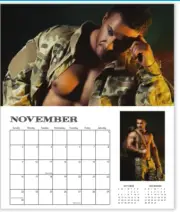 2025 SMOKIN HOT GUYS WALL CALENDAR sexy fireman military white elephant gift