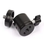360° Swivel Mini Ball Head Bracket Holder 1/4" Ballhead Mount Tripod Camera