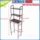 3 Tier Over Toilet Storage Rack Bathroom Laundry Washing Machine Shelf Organizer