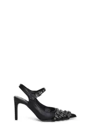 [Generation Kiss] Fame Lane Pointed Toe Heels - Black
