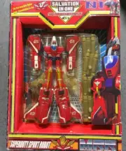 MRR Machine Robo #01 Rescue Red Wing Jet Transform KO Toy Sealed