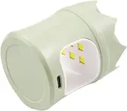 CANIGHT Nail Drying Lamp LED Mini Crown Design Nail Polish Dryer Light for Gel Nails USB-C Interface for Easy Charging