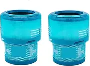 Vacuum Cleaner Filter. Compatible for Dyson G5 Detect Washable Filter Hepa Cordless Stick Vacuum Cleaner Spare Parts Hepa Post Filter Clean(2pcs)
