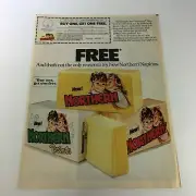 VTG Retro 1985 Northern Prints Napkins Buy 1 Get 1 FREE Print Ad Coupon
