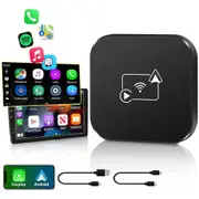 Wireless CarPlay Adapter for Apple CarPlay Type-C USB-A Adapter Dongle