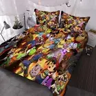 Blue Hat Rough 3D Printing Duvet Quilt Doona Covers Pillow Case Bedding Sets