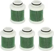 Car styling 5Pcs 6D8-WS24A-00 4-Stroke Fuel Filter for Yamaha 40-115Hp F40A F50 T50 F60 T60-Gasoline Engine Marine Outboard Filter Replace