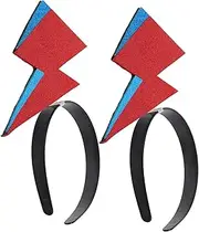 2pcs Funny Headband Hair Bands Party Decorations for Women Halloween Selfie Props Birthday Props Birthday Photo Booth Props Party Headpiece Birthday Accessories Non-woven Fabric