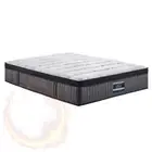 Giselle King Bed Mattress 9 Zone Pocket Spring Latex Foam Medium Firm 34cm