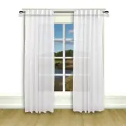 Lucerne Wanda Pleat Pairs w/Wands 104x96 White