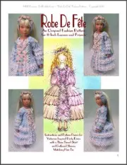 "Robe De Fête" Fashion Pattern for 11 Inch Leeann Dolls