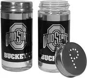 Siskiyou Sports NCAA Ohio State Buckeyes Black Salt & Pepper Shaker Ohio State Buckeyes, One Size, Black
