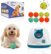 Automatic Dog Ball Launcher for Medium and Small Size Dogs, Interactive Fetch Ma