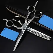 Professional 440c Sheepshead 6 Inch Cutting Barber Hair Salon Thinning Shears Hairdressing Scissors