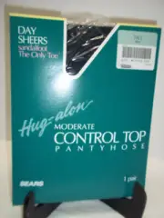 Sears Hug-Alon Pantyhose Tall Navy