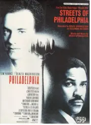 PHILADELPHIA SHEET MUSIC-SPRINGSTEEN "STREETS OF PHILADELPHIA" HANKS/DENZEL-NEW!