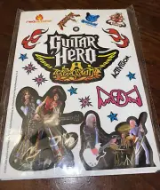 Guitar Hero Stickers Aerosmith Activision 2006 Red Octane Guitar Les Paul [NEW]