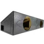 2018-2022 Jeep Gladiator 2x6.5” Subwoofer Box Front Fire Ported Under Rear Seat