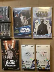Star Wars Hobby Boxes Battle Plans, Skywalker Saga, Chrome, Global Art