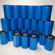 x24 Rolls 4.33" x 1345' Thermal Transfer Ribbons Zebra Sato RJS Inter1" Core Wax