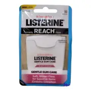 J & J LISTERINE Reach Gentle Gum Care Floss CINNAMON Woven Floss VHTF NEW/SEALE