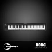 Korg MicroKey 2 61-Key Compact MIDI Controller