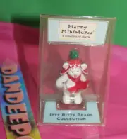 Hallmark Itty Bitty Bears Collection Snowflake 2002 Miniature Figurine