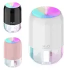 Car Air Purifier USB Diffuser Aroma Oil Humidifier Mist Led Night Light