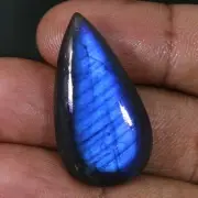 26.20 Ct Natural Madagascan spectrolite Blue Labradorite Pear Cab SLC1833