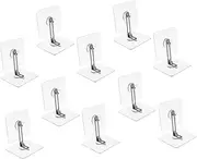 Abaodam 10Sets No Drill Furniture Anchors Adhesive Tip Wall Anchors for Proofing Securely Fix Furniture Prevent Tipping Easy Installation Enhanced Stability