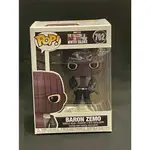 D-1 櫃 ： FUNKO POP 齊莫男爵 BARON ZEMO 702 獵鷹與酷寒戰士  天貴