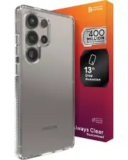 ZAGG Crystal Palace Case for Samsung Galaxy S25 Ultra – Crystal Clear 13ft Drop