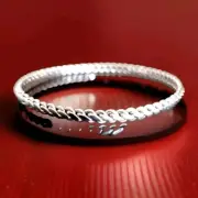 Erick's Sterling Silver 7 in. Size Bangle Bracelet Taxco.925