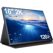 UPERFECT 16" 2K 1560*1600 Portable Monitor 120Hz Gaming Monitor 500nits 1200:1
