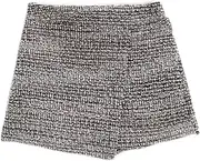 [Koton] Girls's Envelop Tweed Mini Skort Elastic Waistband Skirt