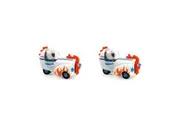 2x Djeco Astro Rocket Crazy Motors 4x7cm Kids Children Racing Car Play Toy 3y+