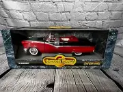 ERTL COLLECTIBLES AMERICAN MUSCLE 1956 SUNLINER BLACK & RED 1:18 - NIB