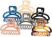 MERRYHAPY 6Pcs Hair Claw Clips Durable Non Slip Hair Jaw Barrettes for Ponytail Holders for Parties Ceremonies and Daily Styling present for Women and Friends