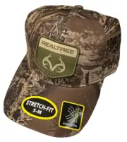 REALTREE Hunting Max-1 XT Stretch-Fit Scent Control Camo Hat Cap Size S-M