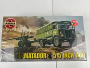Airfix 1/76 (20mm) AEC Matador & 5.5 Inch Howitzer Sealed