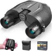 Compact 12X25 Binoculars - Large Eyepiece for Bird Watching, Travel, and Outdoor