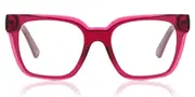 Square Full Rim Plastic Men's Glasses Online Pink Size 50 - Lenses Included - Private Health Rebate - Blue Light Block - SmartBuy Collection