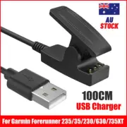 USB Charger Clip Cable For Garmin Forerunner 235/35/230/630/735XT Smart Watch
