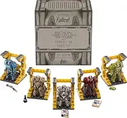 MEGA Fallout Action Figure Building Toy, T-60 Power Armor Collection with 327 Pieces, 5 Micro Action Figures and Accessories, for Collectors (Amazon Exclusive)