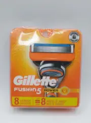 Gillette Fusion 5 Power 8 cartridges as imaged damged box