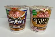 Nissin Everything Bagel & Campfire S’mores Limited Edition Ramen Noodle Cups