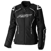 S1 Ladies Textile Jacket Black White