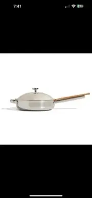 Our Place Titanium Always Pan Pro - 10.6” (2.8 Qt) No-Coating Nonstick Techno...